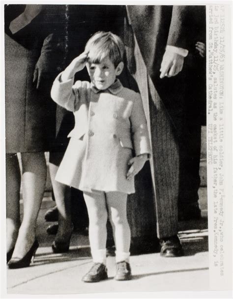 john kennedy jr salute