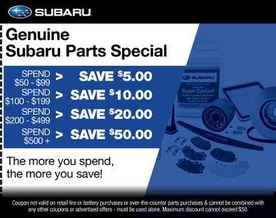 john kennedy subaru coupons