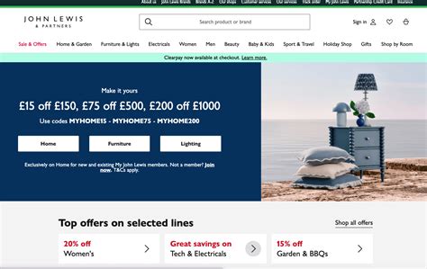 John Lewis Discount Code Honey
