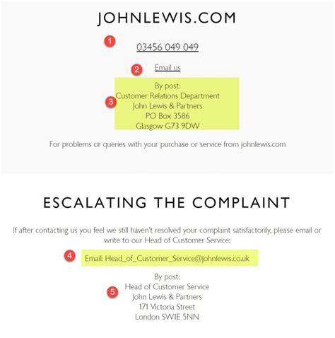 John Lewis Email Help