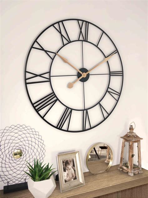 John Lewis Large Grey Clock