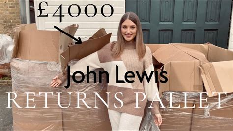 John Lewis Returns Pallet