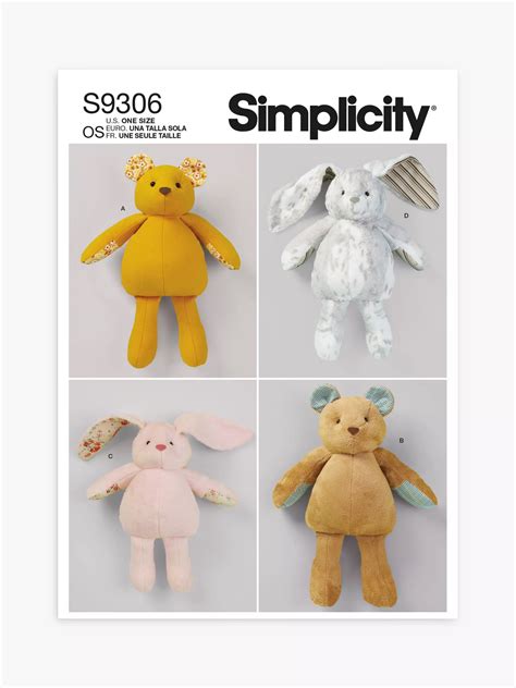 John Lewis Simplicity Sewing Patterns