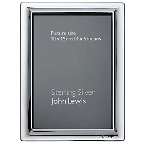 John Lewis Sterling Silver Frames