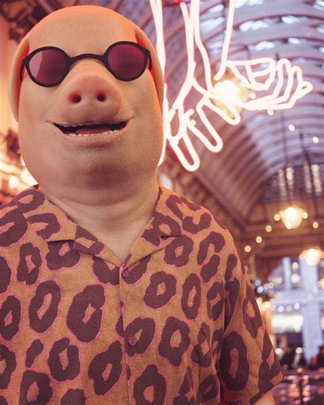 John Pork With Glasses