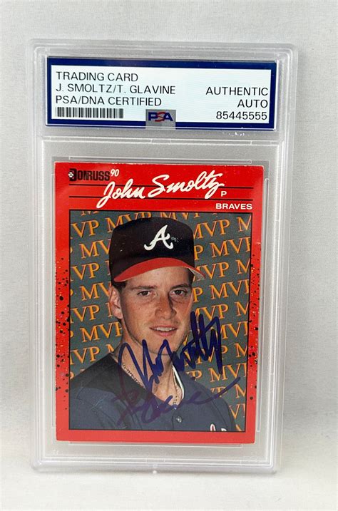 john smoltz error card