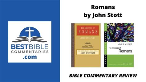 john stott bible commentary