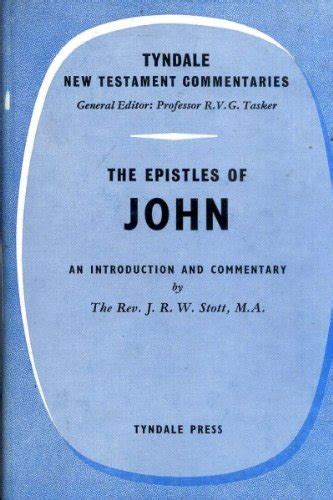 john stott the epistles of john