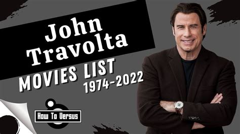 john travolta films list in order