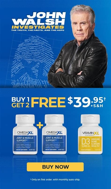 john walsh supplement