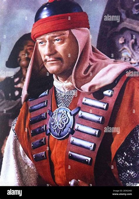 John Wayne in The Conqueror