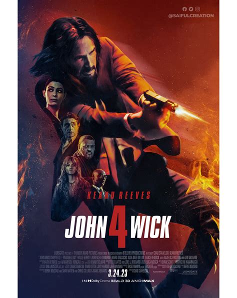 john wick 4 poster