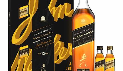 Johnnie Walker Black Label Gift Pack 2 High Ball Glass Whisky From