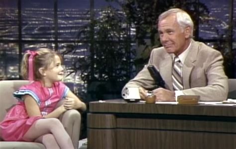 johnny carson and drew barrymore interview
