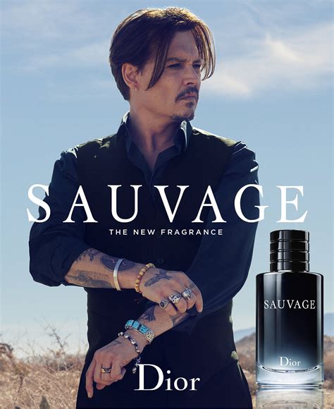 johnny depp aftershave sauvage