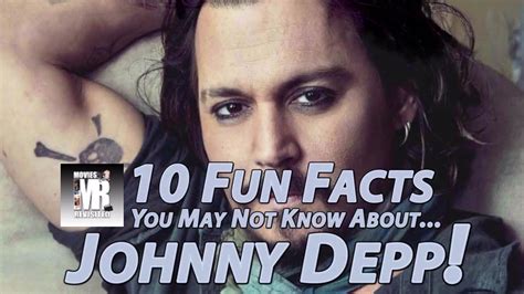 johnny depp fun facts