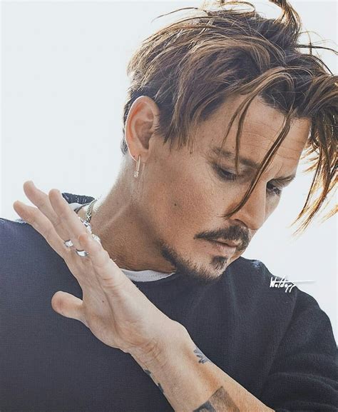 johnny depp hairstyles for men