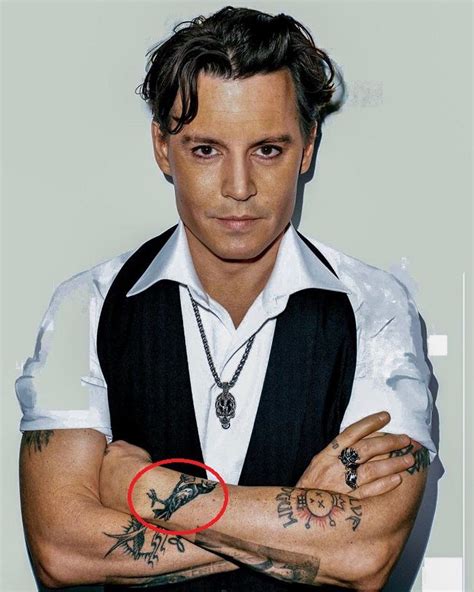 Johnny Depp On Tattoos