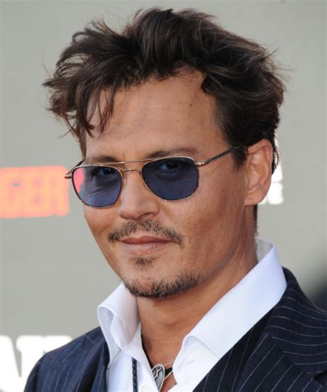 johnny depp short haircut