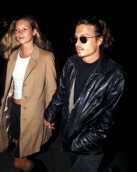 johnny depp when he was young and kate moss