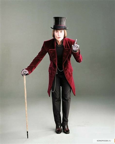 johnny depp willy wonka outfit