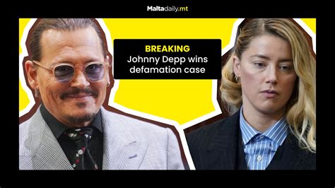 johnny depp won court case