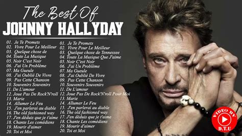 johnny hallyday chansons connues