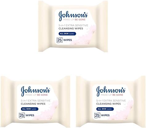 Johnson's Makeup Wipes Extra Sensitive