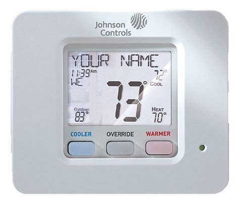 Johnson Controls Thermostat Digital