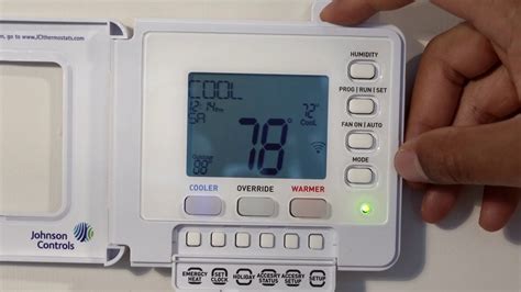 How To Use Johnson Control Thermostat at Bryant Jennings blog