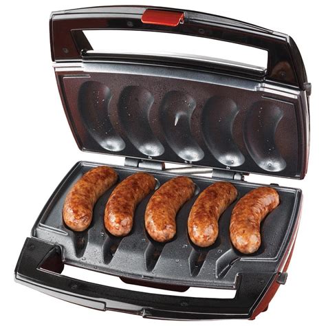 Johnsonville BTG0500 Sizzling Sausage 3in1 Indoor Electric Grill