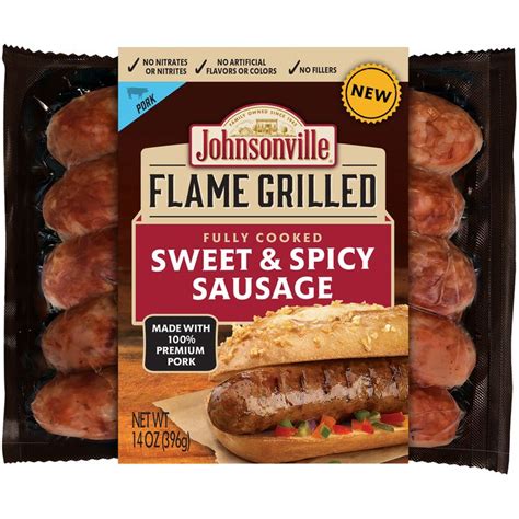 johnsonville fully cooked sausage