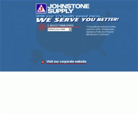 johnstone supply website store locator