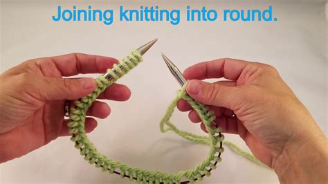 How to Knit an Invisible Join in the Round YouTube