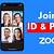 joining a zoom meeting with id and passcode