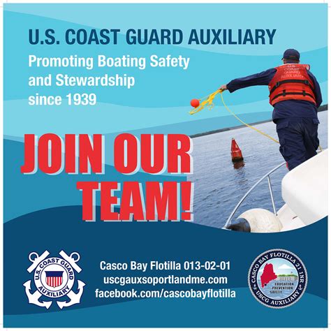 joining the coast guard auxiliary