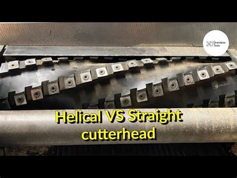Jointer Knives Vs Helical
