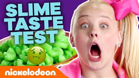 jojo siwa slime taste test