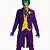 joker costume purple