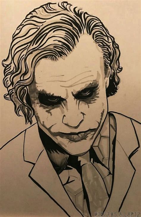 Joker Dibujos Faciles
