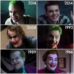 joker actors over the years