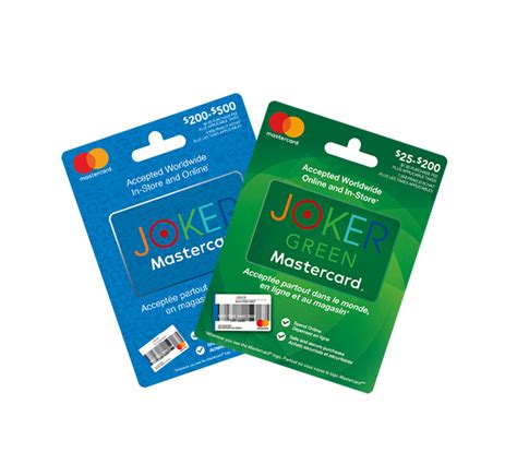 joker card canada online