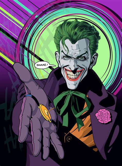 joker comic book drawing