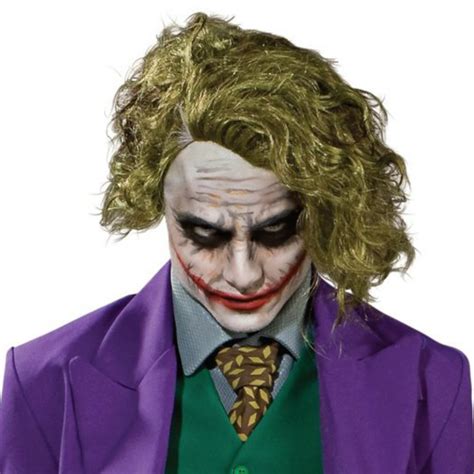 joker costume dark knight wig