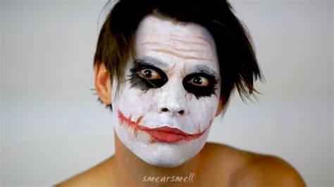 joker dark knight costume makeup tutorial