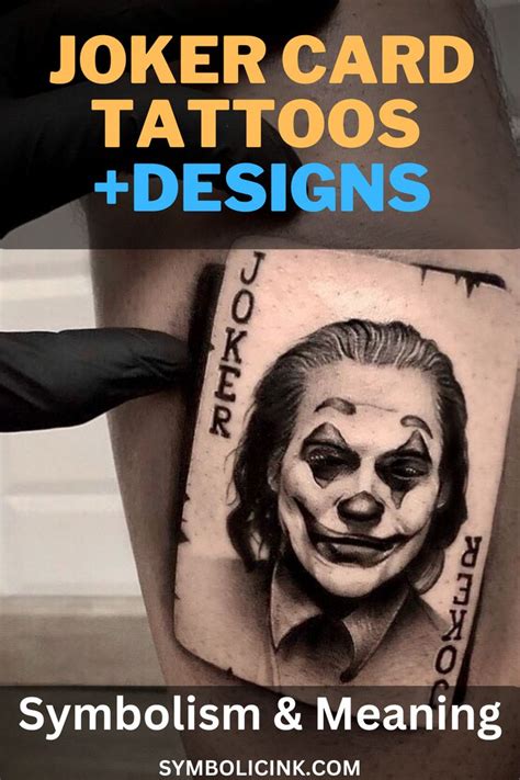 joker face tattoo meaning