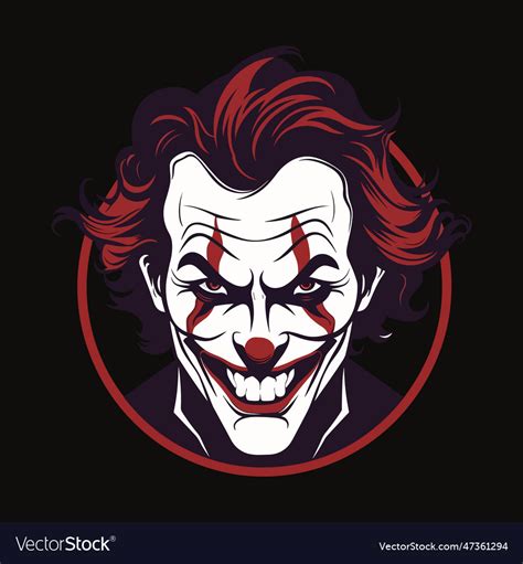 Joker Logo Black Background