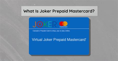 joker mastercard gift card