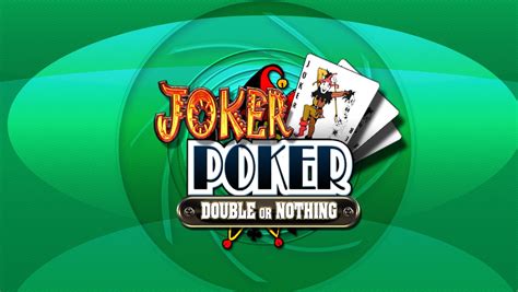 joker poker double or nothing