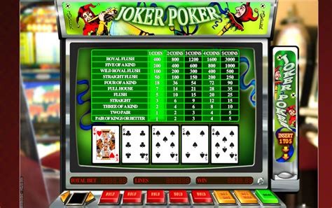 joker poker game play